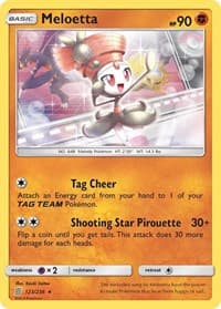 Meloetta - SM - Unified Minds - Pokemon card