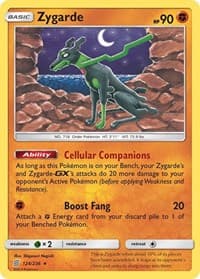 Zygarde - SM - Unified Minds - Pokemon card