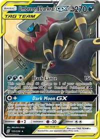 Umbreon & Darkrai GX - SM - Unified Minds - Pokemon card