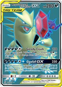 Mega Sableye & Tyranitar GX (Full Art) - SM - Unified Minds - Pokemon card