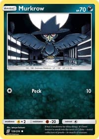 Murkrow (129) - SM - Unified Minds - Pokemon card
