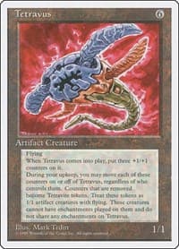 Tetravus - Fourth Edition - Magic: The Gathering card