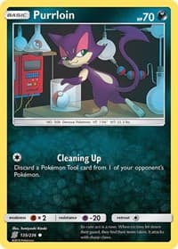 Purrloin - SM - Unified Minds - Pokemon card