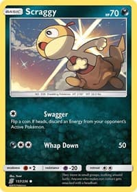 Scraggy - SM - Unified Minds - Pokemon card