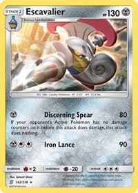 Escavalier - SM - Unified Minds - Pokemon card