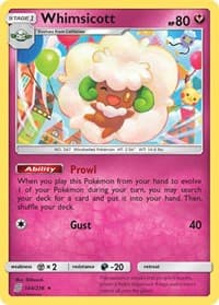 Whimsicott - SM - Unified Minds - Pokemon card