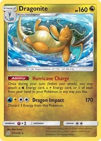 Dragonite - SM - Unified Minds - Pokemon card