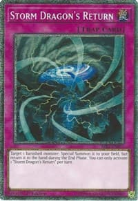 Storm Dragon's Return (Starlight Rare) - Rising Rampage - YuGiOh card