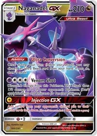 Naganadel GX - SM - Unified Minds - Pokemon card