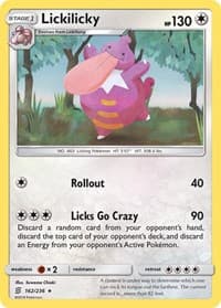 Lickilicky - SM - Unified Minds - Pokemon card