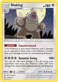 Slaking - SM - Unified Minds - Pokemon card