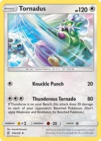 Tornadus - SM - Unified Minds - Pokemon card