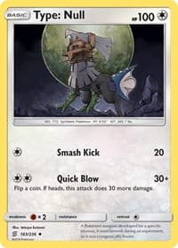 Type: Null - SM - Unified Minds - Pokemon card