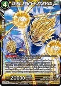 Vegeta, a Master's Temperament (Series 7 Super Dash Pack) - Promotion Cards - Dragon Ball Super: Masters card