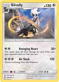 Silvally - SM - Unified Minds - Pokemon card