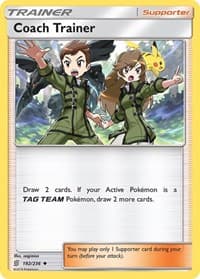 Coach Trainer - SM - Unified Minds - Pokemon card