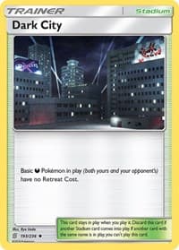 Dark City - SM - Unified Minds - Pokemon card