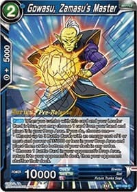 Gowasu, Zamasu's Master - Assault of the Saiyans Pre-Release Cards - Dragon Ball Super: Masters card