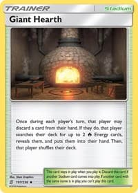 Giant Hearth - SM - Unified Minds - Pokemon card