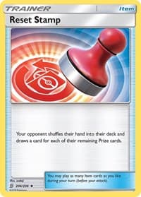 Reset Stamp - SM - Unified Minds - Pokemon card
