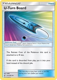U-Turn Board - SM - Unified Minds - Pokemon card