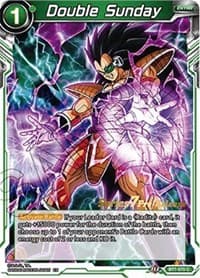 Double Sunday - Assault of the Saiyans Pre-Release Cards - Dragon Ball Super: Masters card