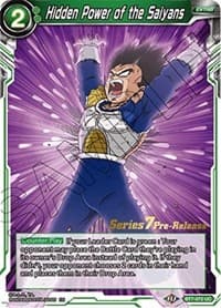 Hidden Power of the Saiyans - Assault of the Saiyans Pre-Release Cards - Dragon Ball Super: Masters card