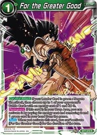 For the Greater Good - Assault of the Saiyans Pre-Release Cards - Dragon Ball Super: Masters card