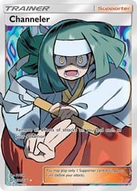 Channeler (Full Art) - SM - Unified Minds - Pokemon card
