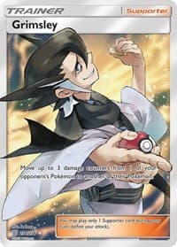 Grimsley (Full Art) - SM - Unified Minds - Pokemon card