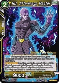 Hit, Afterimage Master - Assault of the Saiyans Pre-Release Cards - Dragon Ball Super: Masters card