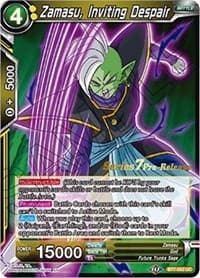 Zamasu, Inviting Despair - Assault of the Saiyans Pre-Release Cards - Dragon Ball Super: Masters card