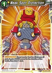 Weak Spot Protection - Assault of the Saiyans Pre-Release Cards - Dragon Ball Super: Masters card