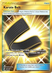 Karate Belt (Secret) - SM - Unified Minds - Pokemon card