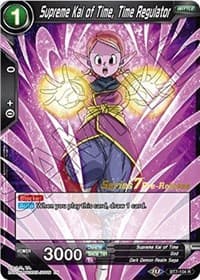Supreme Kai of Time, Time Regulator - Assault of the Saiyans Pre-Release Cards - Dragon Ball Super: Masters card