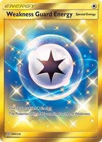 Weakness Guard Energy (Secret) - SM - Unified Minds - Pokemon card