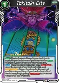 Tokitoki City - Assault of the Saiyans Pre-Release Cards - Dragon Ball Super: Masters card
