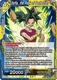 Kefla, the Peak of Perfection - Assault of the Saiyans Pre-Release Cards - Dragon Ball Super: Masters card