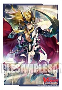 Bushiroad Sleeve Collection Mini Vol.404: Cardfight!! Vanguard - Blazing Lion, Platina Ezel 60-Pack) - Bushiroad Card Sleeves - Card Sleeves card