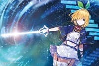 Bushiroad Rubber Mat Collection Vol.362: Fujimi Fantasia Bunko - Rokudenashi Majutsu Koushi to Akashic Records - Rumia Tingel - Bushiroad Playmats - Playmats card