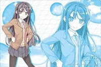 Bushiroad Rubber Mat Collection Vol.363: Bunny Girl Senpai - Mai Sakurajima - Bushiroad Playmats - Playmats card