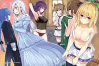 Bushiroad Rubber Mat Collection Vol.395: Fujimi Fantasia Bunko - Rokudenashi Majutsu Koushi to Akashic Records - Bushiroad Playmats - Playmats card