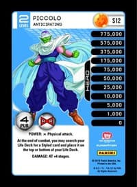 Piccolo - Anticipating - Panini: Evolution - Dragon Ball Z TCG card