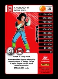 Android 17 - Battle Ready - Panini: Evolution - Dragon Ball Z TCG card