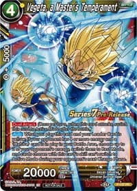 Vegeta, a Master's Temperament (Alt Art) - Promotion Cards - Dragon Ball Super: Masters card