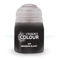 Citadel Airbrush Paint: Abaddon Black (24ml) - Citadel Paint Pots - Citadel Paints card