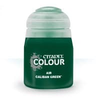 Citadel Airbrush Paint: Caliban Green (24ml) - Citadel Paint Pots - Citadel Paints card