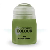 Citadel Airbrush Paint: Elysian Green (24ml) - Citadel Paint Pots - Citadel Paints card