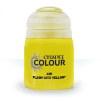 Citadel Airbrush Paint: Flash Gitz Yellow (24ml) - Citadel Paint Pots - Citadel Paints card