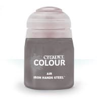 Citadel Airbrush Paint: Iron Hands Steel (24ml) - Citadel Paint Pots - Citadel Paints card